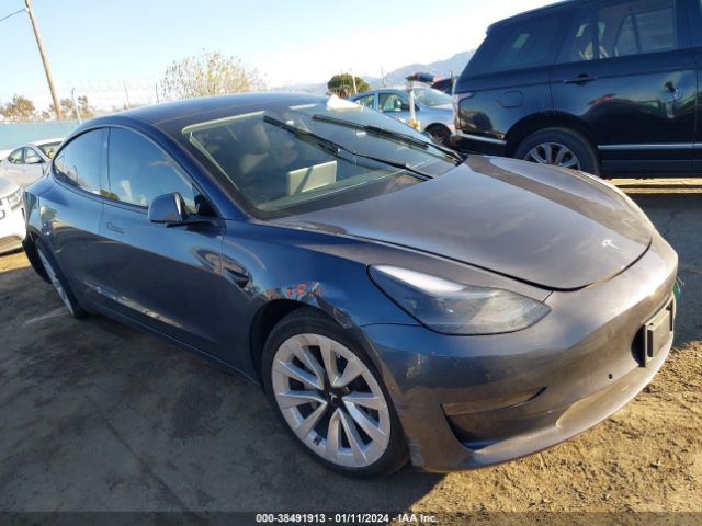 TESLA MODEL 3 2022 5yj3e1eb7nf272083