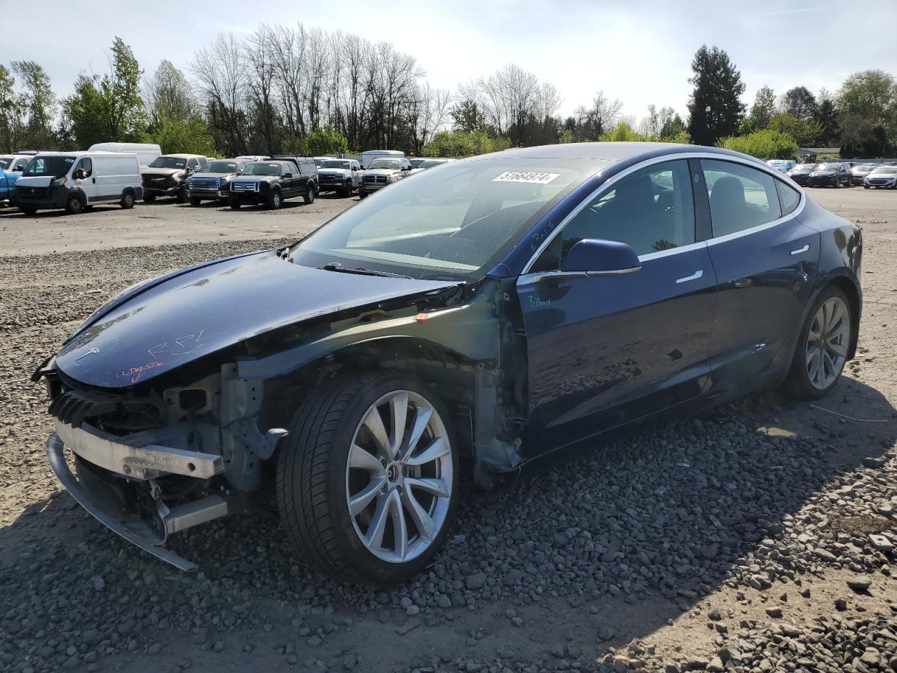 TESLA MODEL 3 2018 5yj3e1eb8jf063610