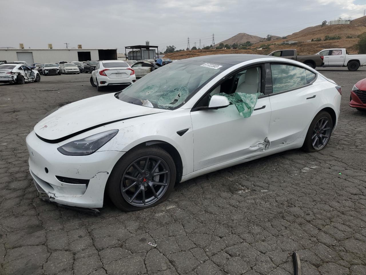 TESLA MODEL 3 2021 5yj3e1eb8mf071310