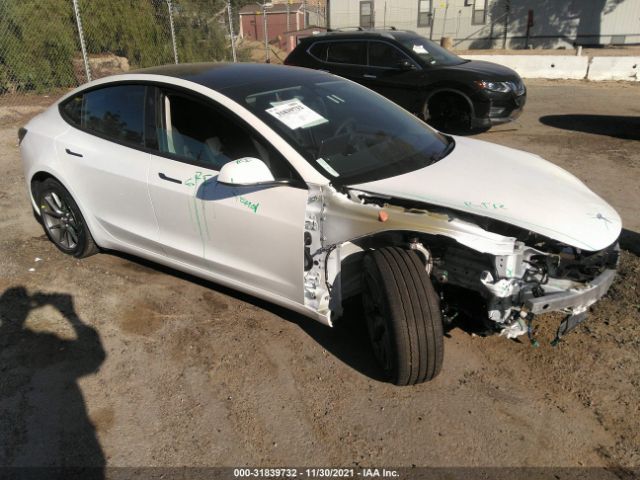 TESLA MODEL 3 2021 5yj3e1eb8mf071632