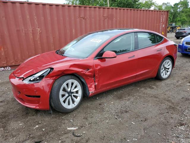 TESLA MODEL 3 2021 5yj3e1eb8mf924255