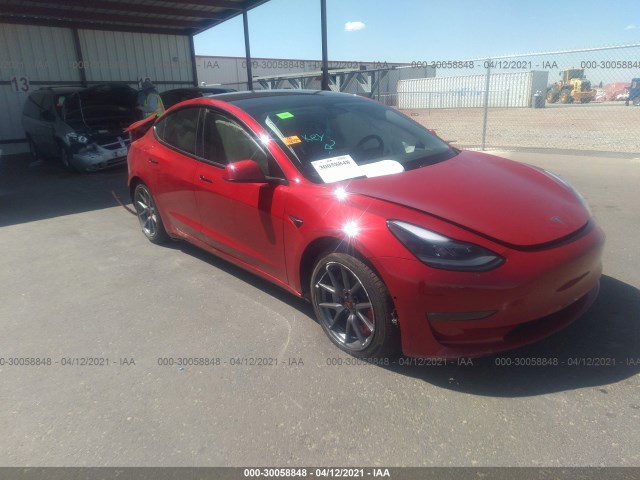 TESLA MODEL 3 2021 5yj3e1eb8mf925759