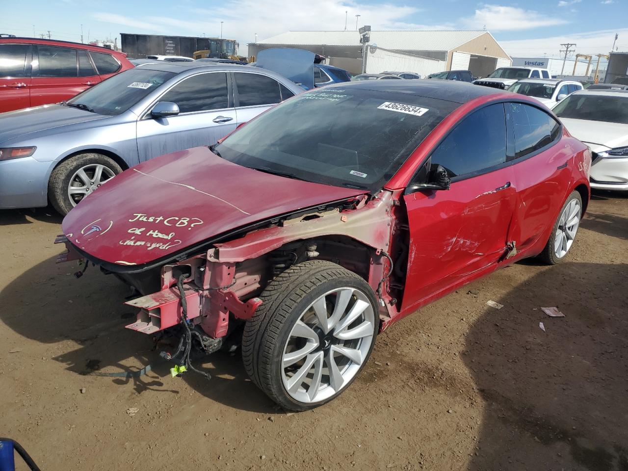 TESLA MODEL 3 2022 5yj3e1eb8nf102928