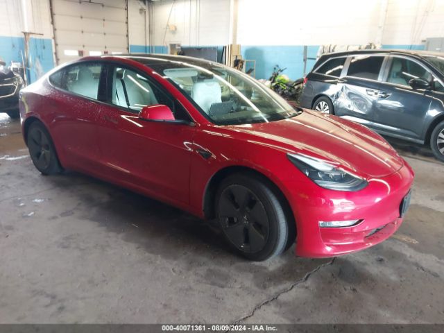 TESLA MODEL 3 2022 5yj3e1eb8nf179220