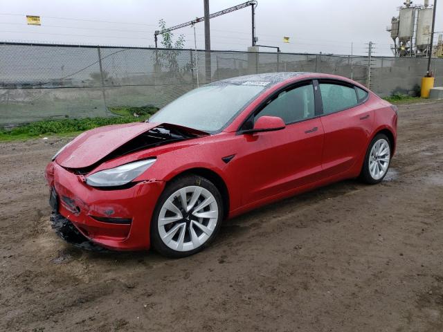 TESLA MODEL 3 2022 5yj3e1eb8nf192405