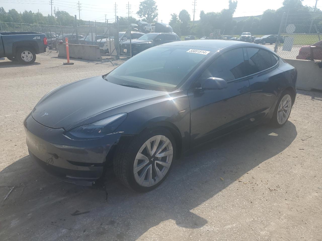 TESLA MODEL 3 2022 5yj3e1eb8nf209140