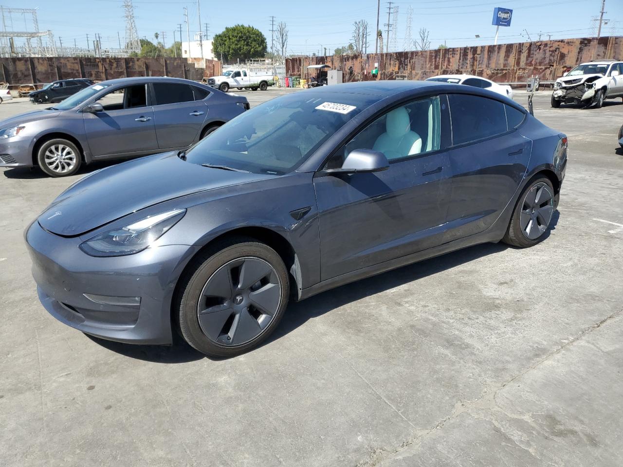 TESLA MODEL 3 2022 5yj3e1eb8nf227623