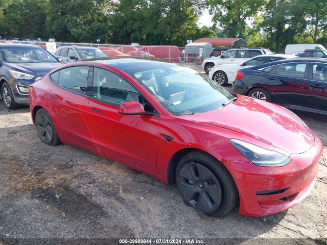 TESLA MODEL 3 2022 5yj3e1eb8nf271329