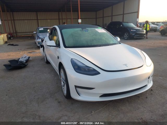 TESLA MODEL 3 2022 5yj3e1eb8nf329780