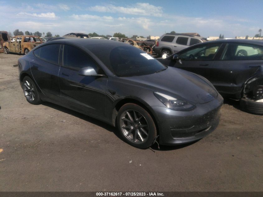 TESLA MODEL 3 2022 5yj3e1eb8nf353500