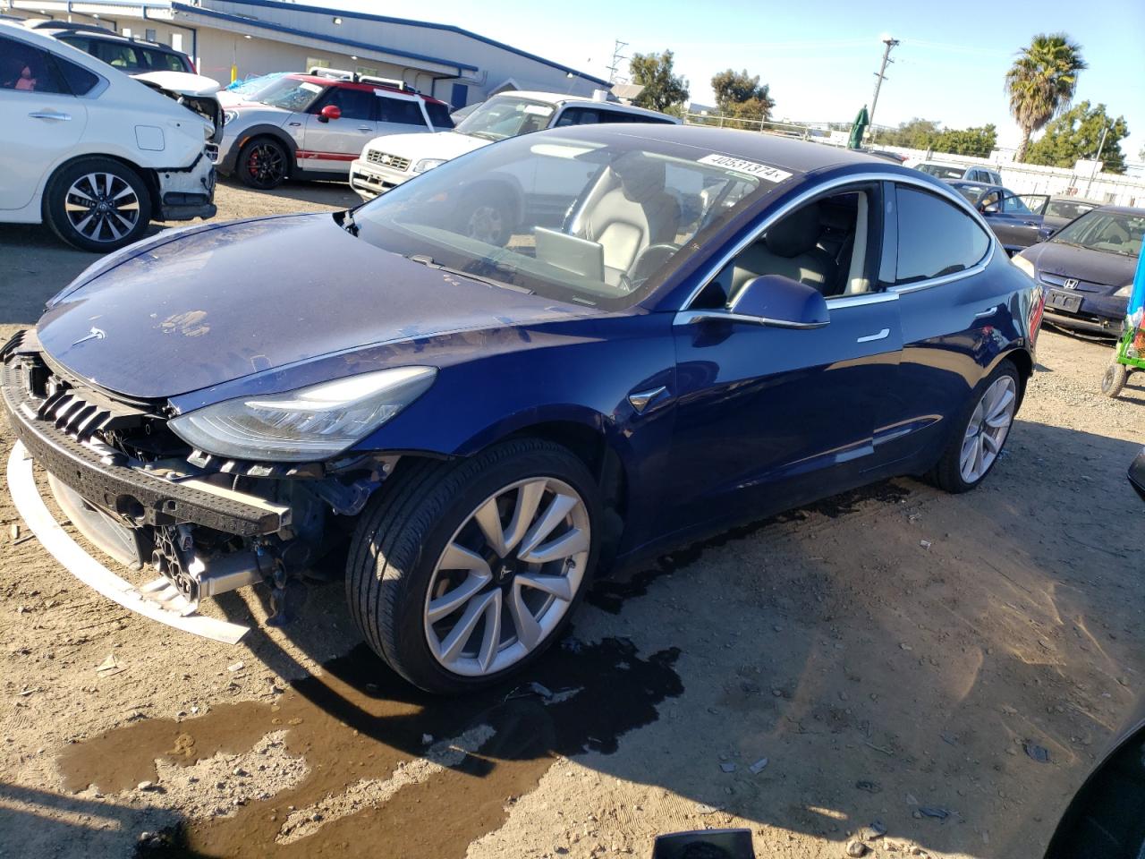 TESLA MODEL 3 2019 5yj3e1eb9kf389966