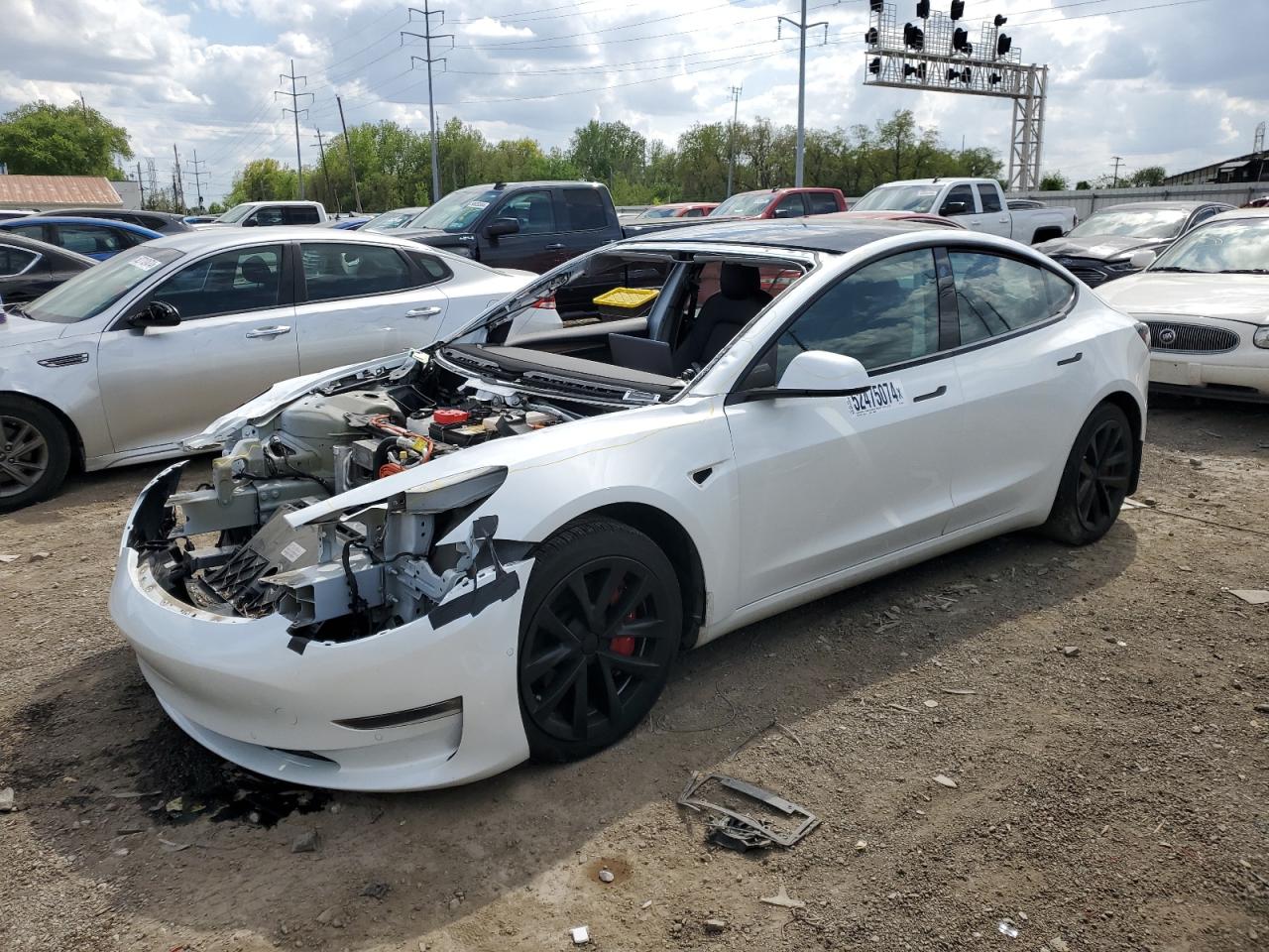 TESLA MODEL 3 2021 5yj3e1eb9mf060929