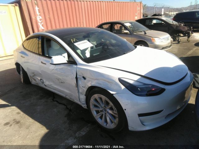 TESLA MODEL 3 2021 5yj3e1eb9mf078847