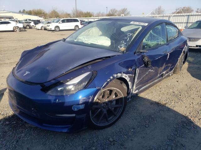 TESLA MODEL 3 2021 5yj3e1eb9mf869542