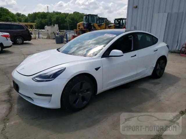 TESLA MODEL 3 2021 5yj3e1eb9mf992743