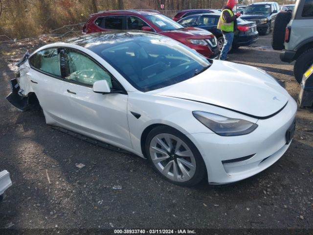 TESLA MODEL 3 2022 5yj3e1eb9nf130284