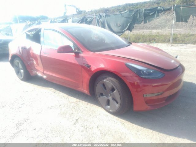 TESLA MODEL 3 2022 5yj3e1eb9nf162541