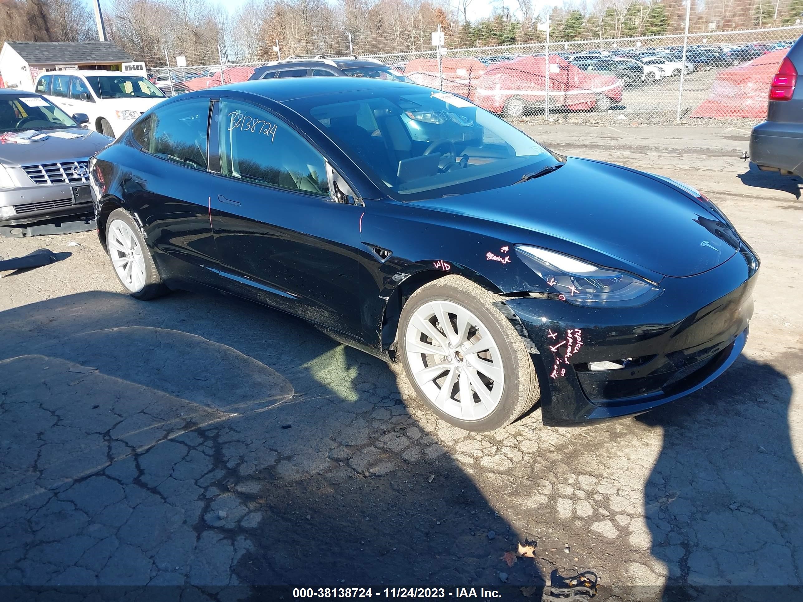 TESLA MODEL 3 2022 5yj3e1eb9nf181641