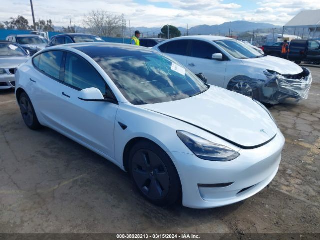 TESLA MODEL 3 2022 5yj3e1eb9nf250909