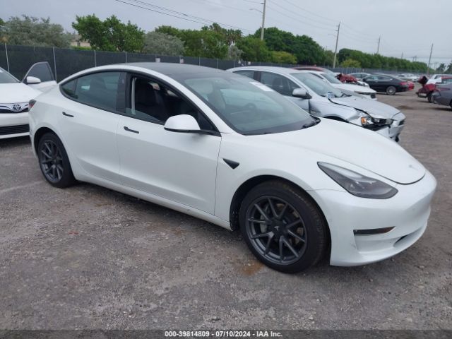 TESLA MODEL 3 2022 5yj3e1eb9nf273364