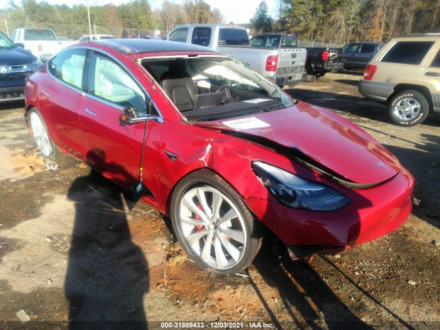 TESLA MODEL 3 2019 5yj3e1ebxkf231314