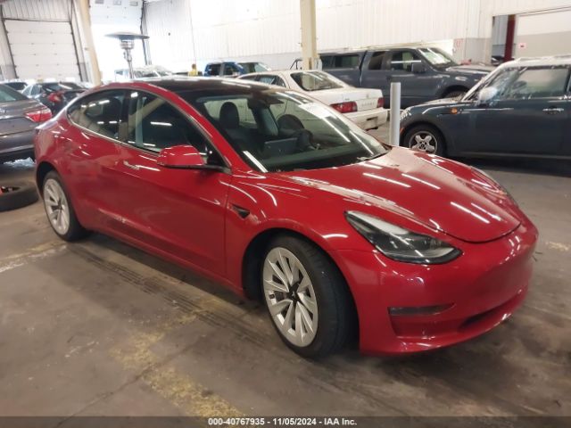 TESLA MODEL 3 2021 5yj3e1ebxmf013215