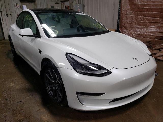 TESLA MODEL 3 2021 5yj3e1ebxmf013313