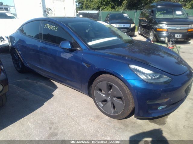 TESLA MODEL 3 2021 5yj3e1ebxmf849011