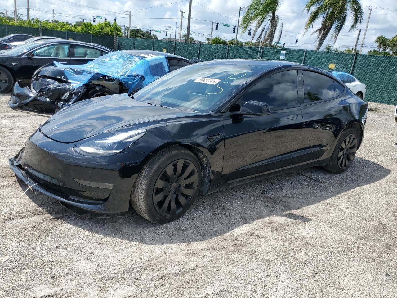 TESLA MODEL 3 2021 5yj3e1ebxmf983890