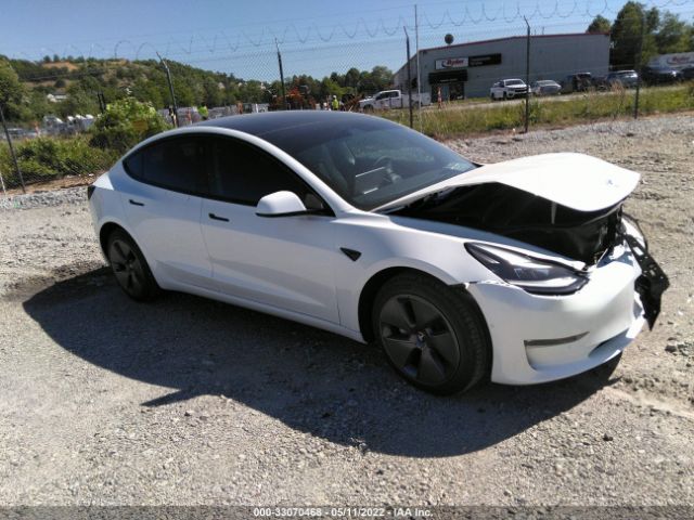 TESLA MODEL 3 2022 5yj3e1ebxnf108763