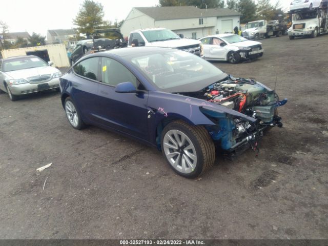 TESLA MODEL 3 2022 5yj3e1ebxnf127300