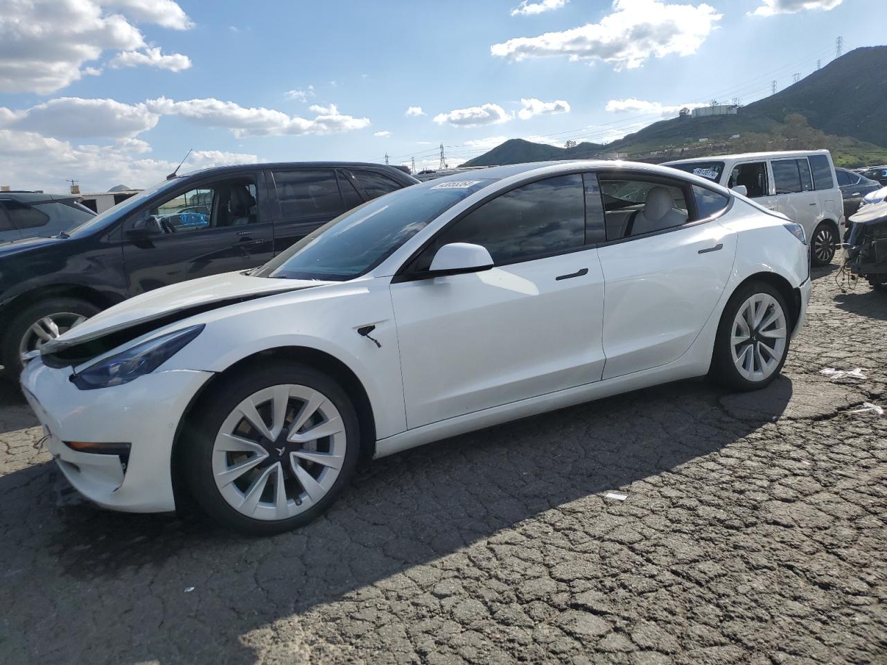 TESLA MODEL 3 2022 5yj3e1ebxnf129967