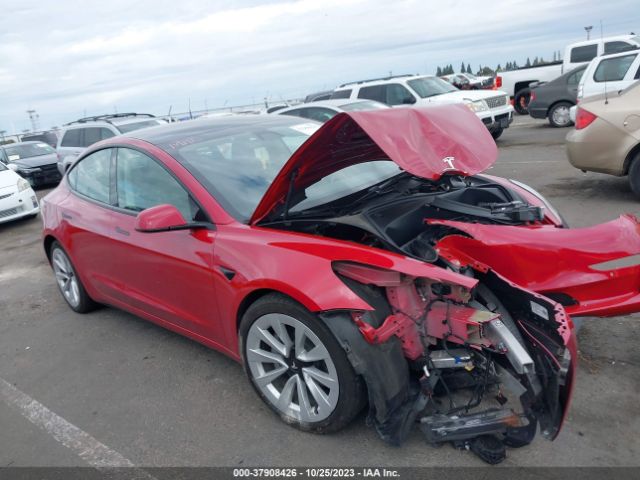 TESLA MODEL 3 2022 5yj3e1ebxnf130522