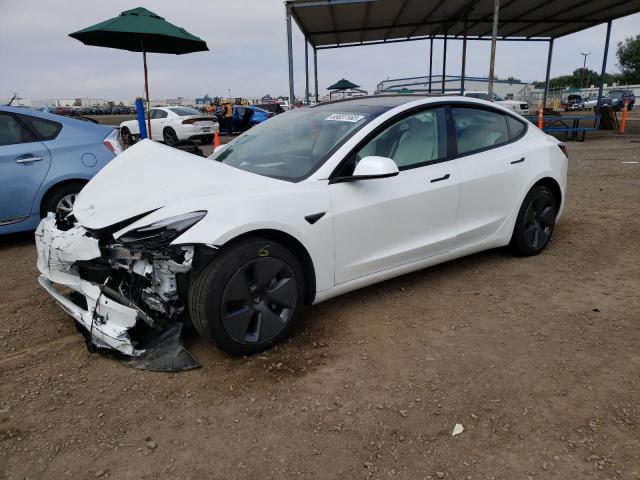 TESLA MODEL 3 2021 5yj3e1ebxnf136577