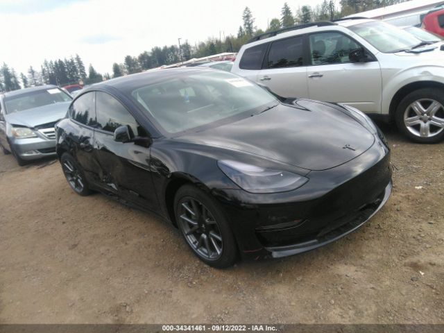 TESLA MODEL 3 2022 5yj3e1ebxnf151998