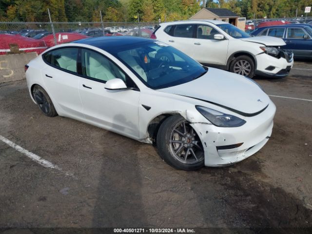 TESLA MODEL 3 2022 5yj3e1ebxnf152469