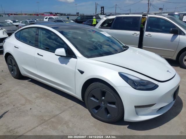 TESLA MODEL 3 2022 5yj3e1ebxnf152827