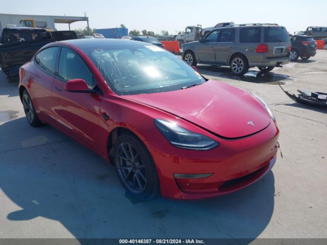 TESLA MODEL 3 2022 5yj3e1ebxnf169708