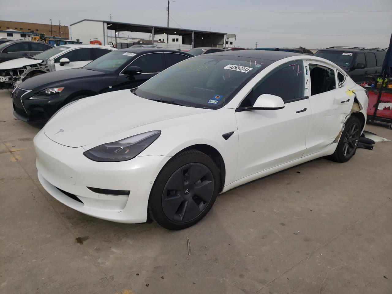 TESLA MODEL 3 2022 5yj3e1ebxnf169742