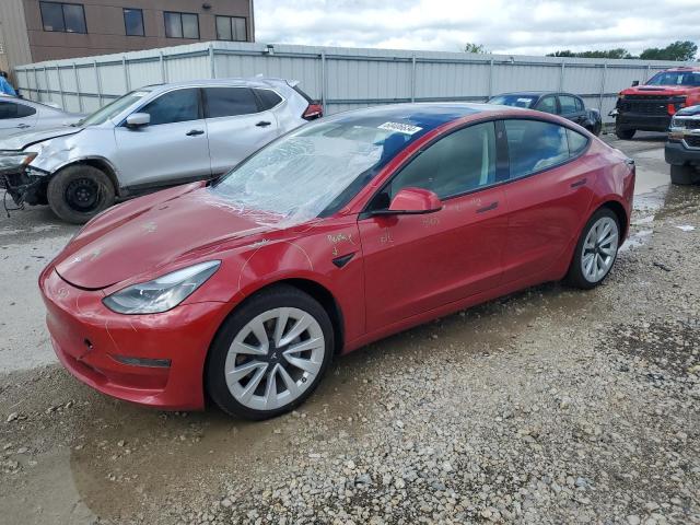 TESLA MODEL 3 2022 5yj3e1ebxnf192339