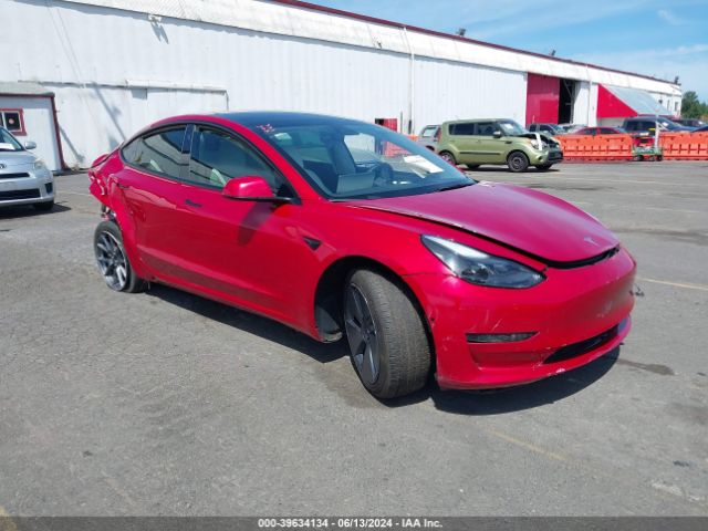 TESLA MODEL 3 2022 5yj3e1ebxnf205624