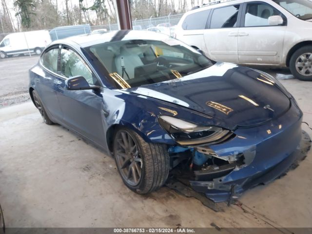 TESLA MODEL 3 2022 5yj3e1ebxnf233133