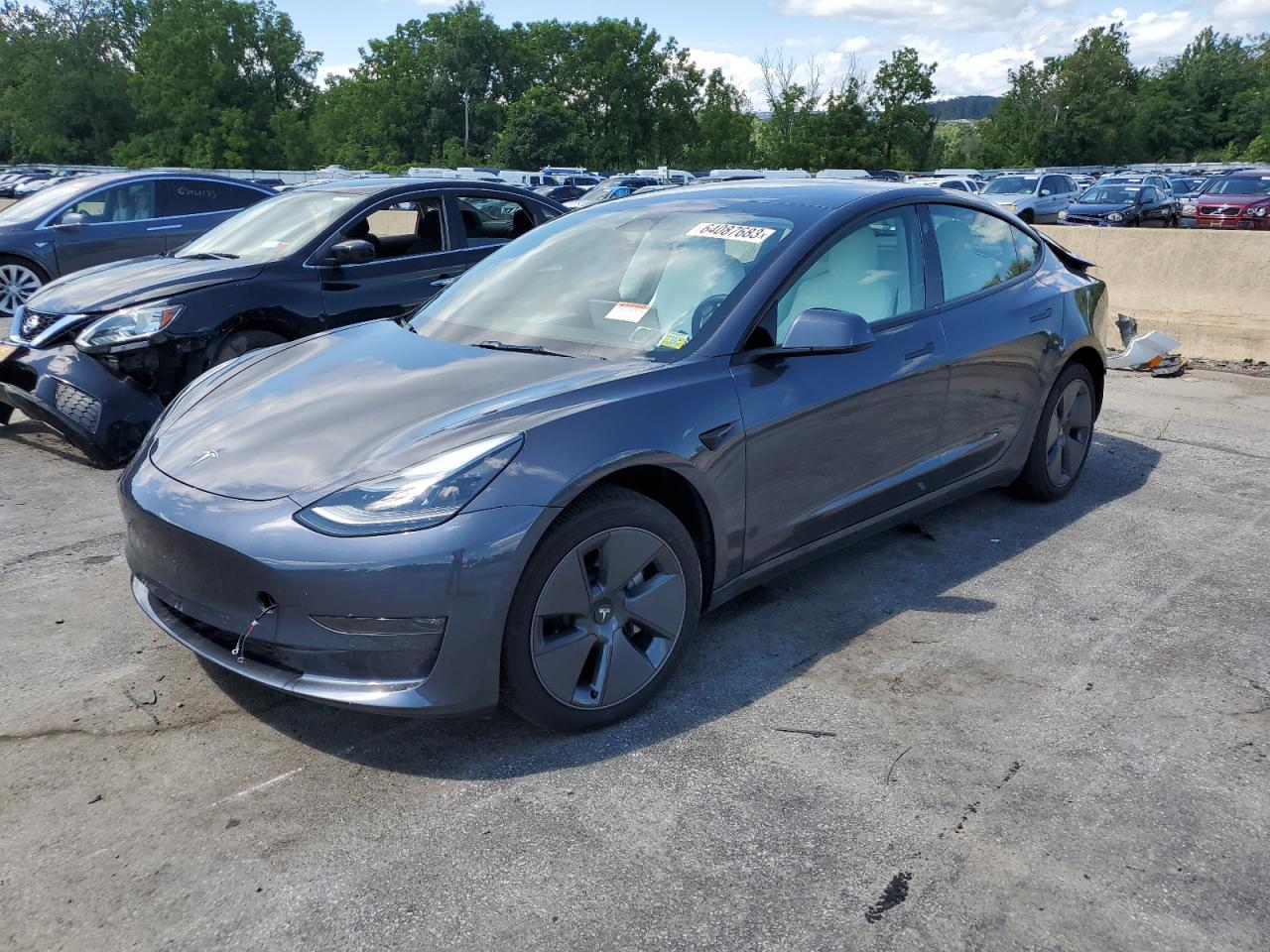 TESLA MODEL 3 2022 5yj3e1ebxnf249719