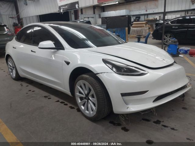 TESLA MODEL 3 2022 5yj3e1ebxnf253009