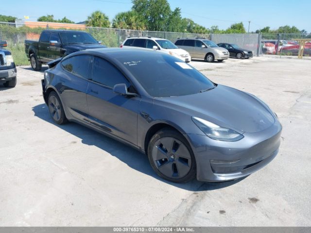 TESLA MODEL 3 2022 5yj3e1ebxnf257349