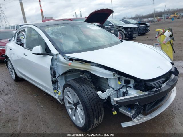 TESLA MODEL 3 2022 5yj3e1ebxnf278346