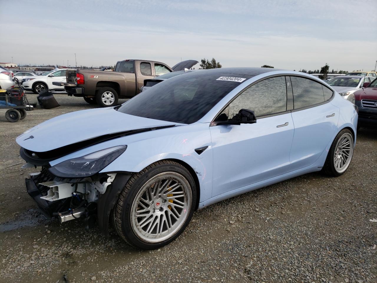 TESLA MODEL 3 2022 5yj3e1ebxnf293591