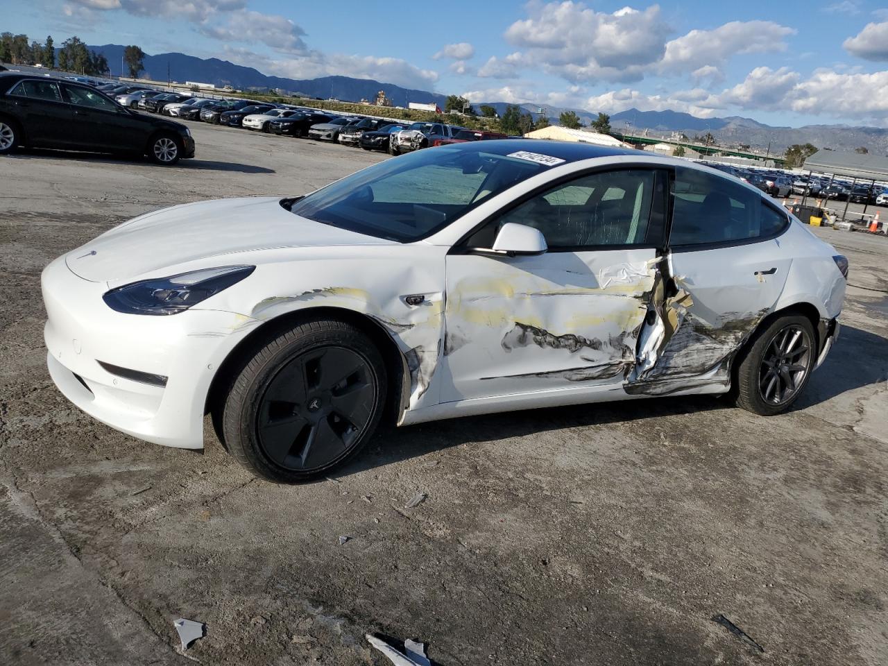 TESLA MODEL 3 2022 5yj3e1ebxnf297446