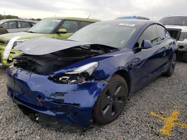 TESLA MODEL 3 2022 5yj3e1ebxnf323995