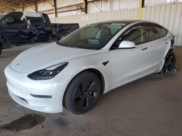 TESLA MODEL 3 2022 5yj3e1ebxnf327609